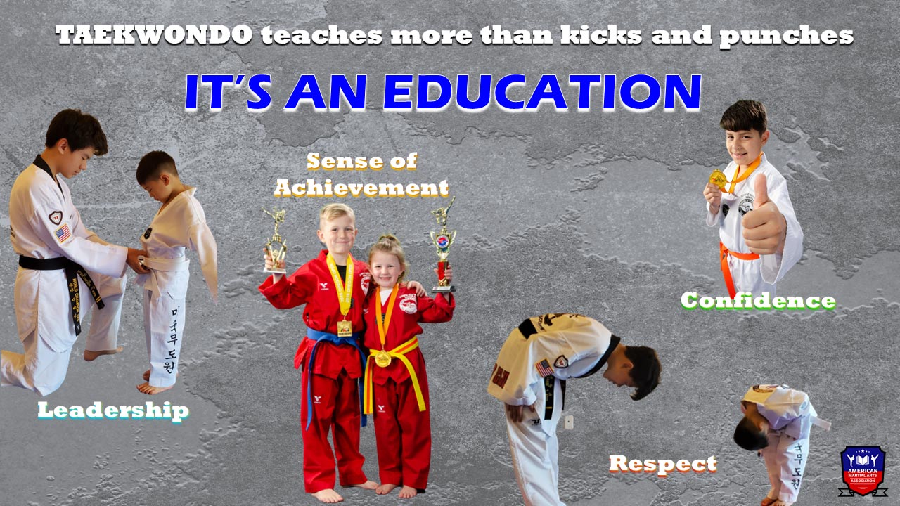 The Taekwondo is an Education American Martial Arts Association