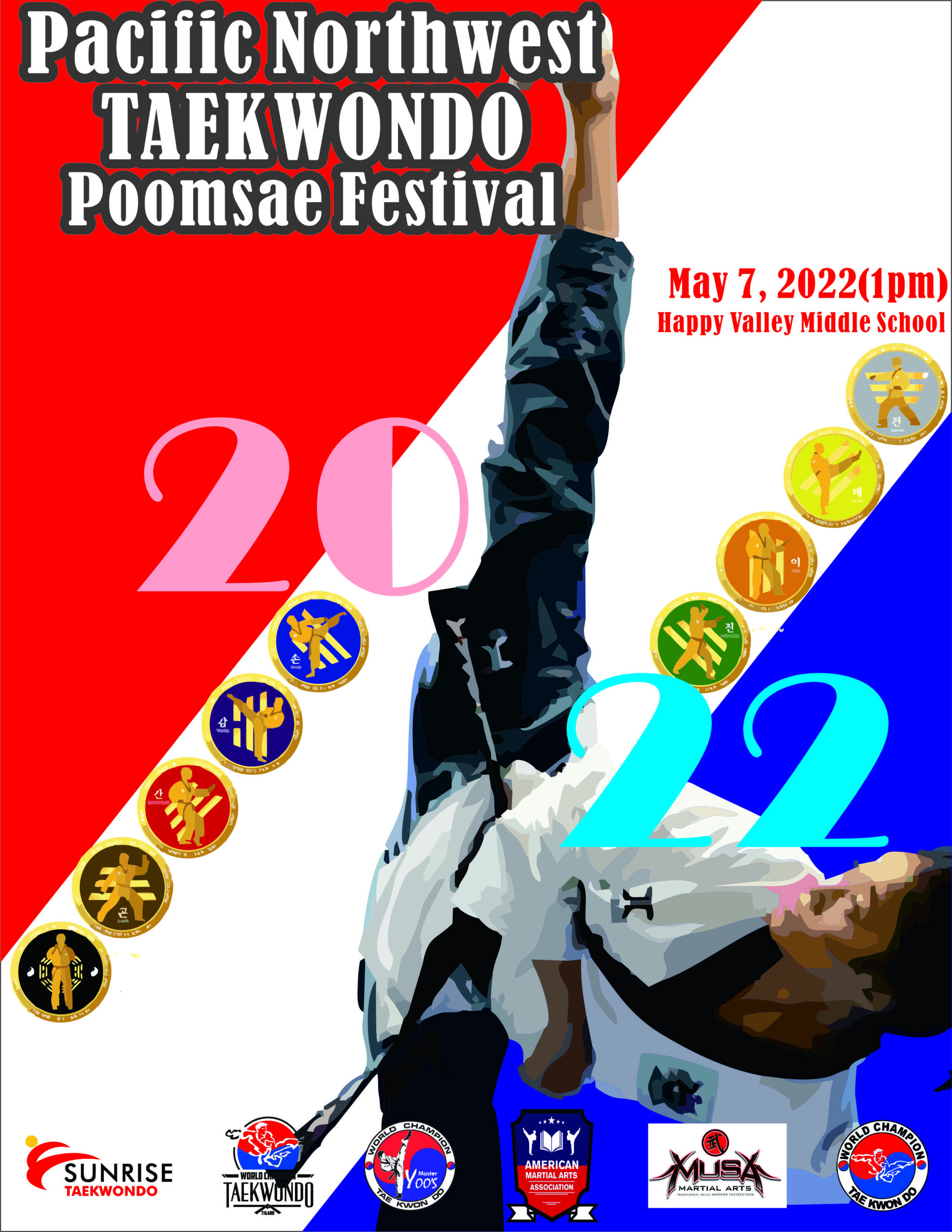 Pacific Northwest Taekwondo Poomsae Festival American Martial Arts